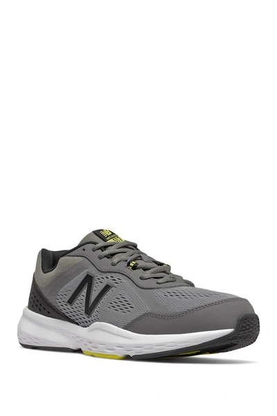 New Balance V2 Training Sneaker In Grey
