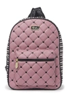 Luv Betsey By Betsey Johnson Floral Print Backpack In Mauve