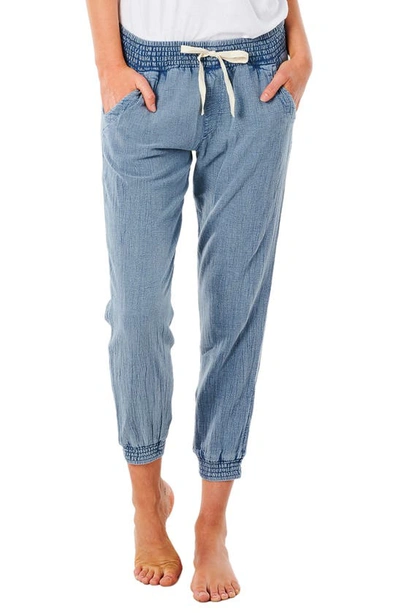 Rip Curl Juniors' Classic Surf Cotton Pants In Slate Blue