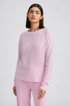 Filippa K Petra Sweater In Pink Candy