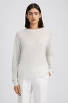 Filippa K Petra Sweater In Light Grey Melange