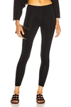Alaïa High-rise Cashmere Leggings In Noir