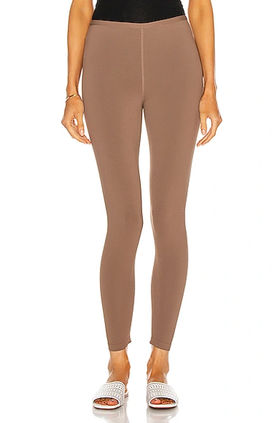 Alaïa Stretch Legging In Savanne