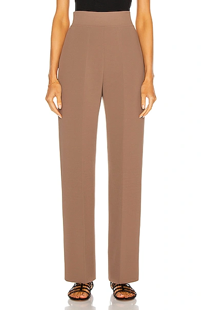 Alaïa Tailored Pant In Savane