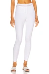 Alaïa Editions 1993 Mesh-detail Dentelle Leggings In Blanc