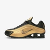 Nike Shox R4 Men's Shoe (metallic Gold) - Clearance Sale In Metallic Gold,black,metallic Gold