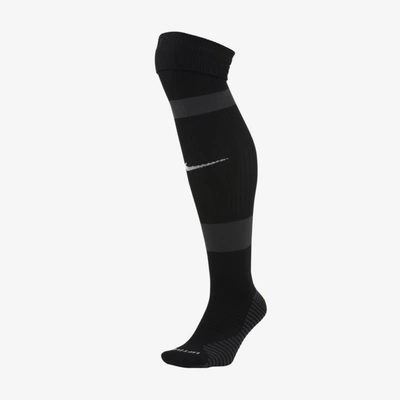 Nike Matchfit Soccer Knee-high Socks In Black