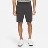 Nike Dri-fit Uv Flat Front Chino Golf Shorts In Grey