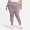 Nike Air Women's High-waisted Leggings In Purple Smoke,white