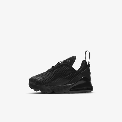 Nike Air Max 270 Baby/toddler Shoes In Black