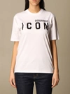 DSQUARED2 ICON RENNY T-SHIRT,S80GC0001 S23009 100