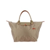 Longchamp Le Pliage Club Large Nylon Travel Bag In Dove Grey