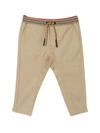 BURBERRY BEIGE TROUSERS,8030129 A1366
