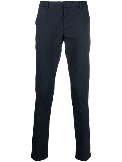 Dondup Straight-leg Chinos In Blue
