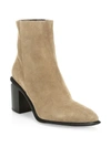 Alexander Wang Women's Anna Suede Ankle Boots In Sand