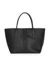 Anya Hindmarch Women's The Neeson Leather Shopper Tote In Black