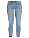 7 FOR ALL MANKIND CROPPED RELEASED-HEM SKINNY JEANS,400012642978