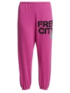 Free City Logo Sweatpants In Tokyo Pink