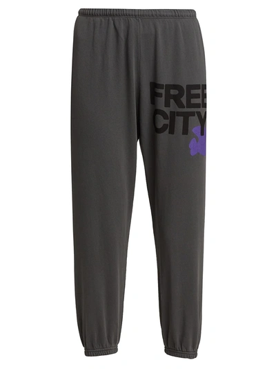 Free City Logo Sweatpants In Starstorm