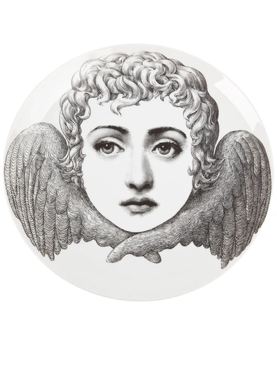 Fornasetti Plate In White