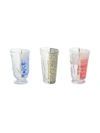 Seletti Hybrid Clarice Cocktail Glasses In Neutrals