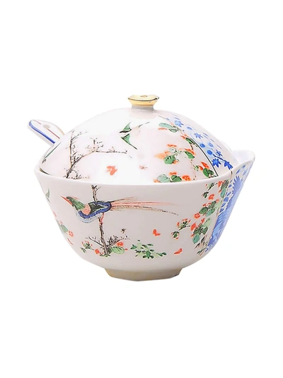 Seletti Hybrid Maurilia Sugar Bowl In White