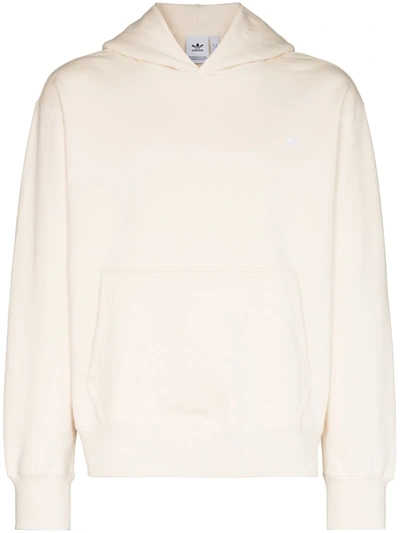Adidas Originals Adicolour Premium Cream Cotton Sweatshirt In Neutrals