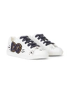 DOLCE & GABBANA PORTOFINO GRAFFITI PRINT SNEAKERS