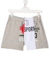 DSQUARED2 TEEN SPORT EDTN. 03 COTTON SHORTS