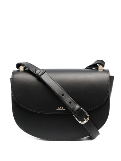 Apc Genève Crossbody Bag In Black