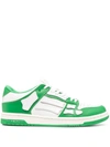 Amiri Men's Skeleton Bone Low-top Sneakers In White