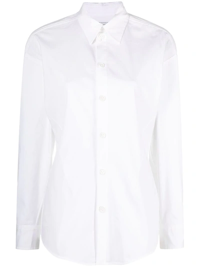 BOTTEGA VENETA LONG-SLEEVE POPLIN SHIRT