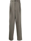 LEMAIRE BELTED TAILORED TROUSERS