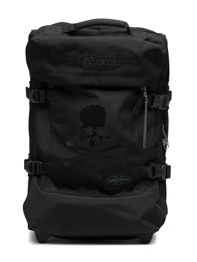 Eastpak Skull Print Travel Bag In Black