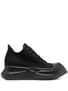 RICK OWENS DRKSHDW CHUNKY-SOLE HIGH-TOP SNEAKERS
