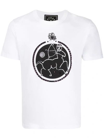10 Corso Como Sagittarius Print T-shirt In White