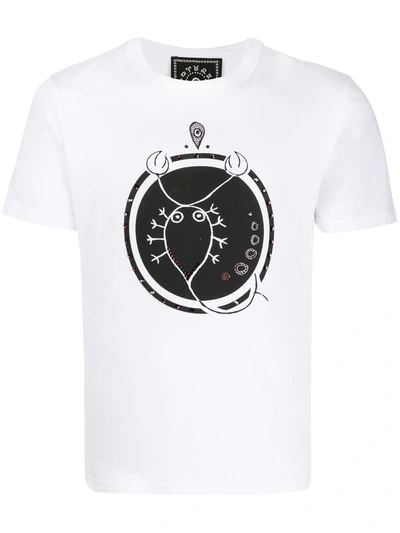 10 Corso Como Scorpio Print T-shirt In White