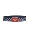 EMPORIO ARMANI MONOGRAM PRINT BELT