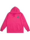 Palace Tri-camo-print Hoodie In Pink
