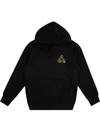 Palace Tri-camo Patch Hoodie In Black