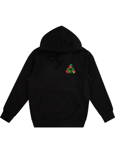 Palace Tri-camo Patch Hoodie In Black