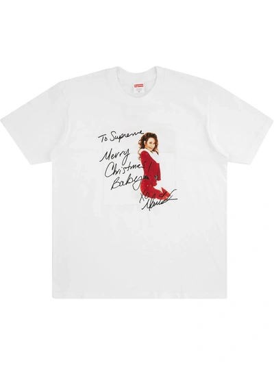 Supreme Mariah Carey T-shirt In White