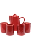 OFF-WHITE CNY CERAMIC TEA SET