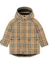 BURBERRY TEEN VINTAGE CHECK HOODED JACKET
