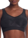 Bali Comfort Revolution Smart Sizes Bralette In Black Tropic