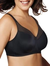 Playtex Women's 18 Hour Smoothing Minimizer Bra Us4697 In Black