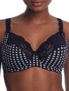 Prima Donna Madison Side Support Bra In Crystal Black