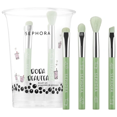 Sephora Collection Boba Beautea Mini Eye Brush Set