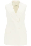 SPORTMAX DOUBLE-BREASTED WAISTCOAT,DETROIT 001RR