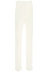 SPORTMAX TAILORED TROUSERS WITH PLEATS,OVALE 001RR